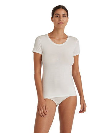 FALKE Dames Korte Mouw Shirt Daily ClimaWool 69060