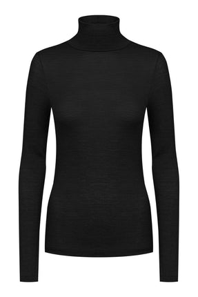 Mey T-shirt long sleeve met kol Serie Wool 1110031