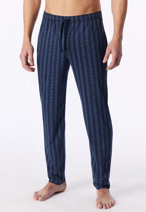 Schiesser Lange broek Mix-Relax 182185 861 deep sea blue