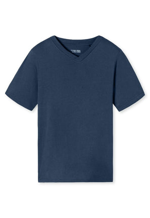 Schiesser Mix en rlax T-Shirt 182181 819 royal – voorkant
