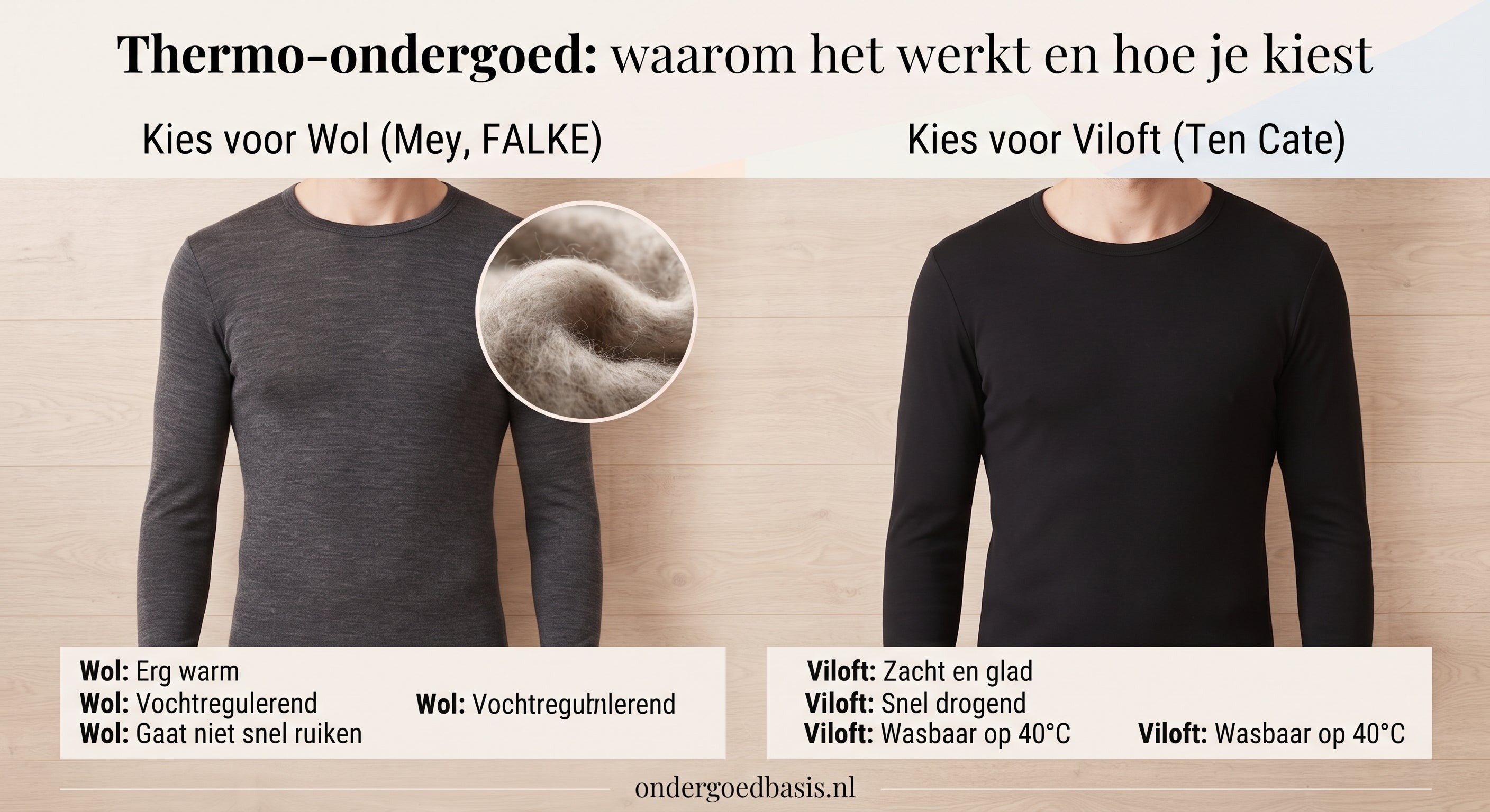 Thermo-ondergoed: waarom het werkt en hoe je kiest