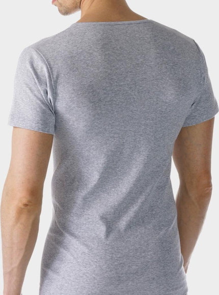Mey Heren T-shirt V-neck casual cotton 49107