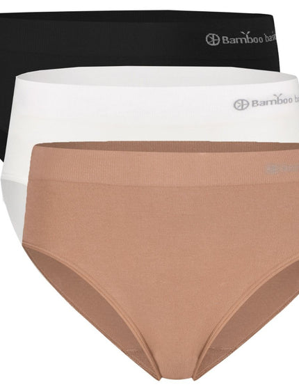 Bamboo basics dames seamless Full Brief 3 pack Belle