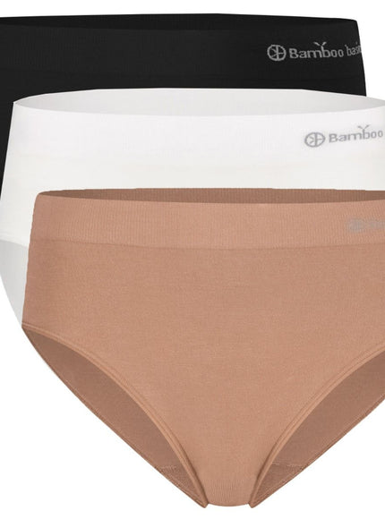 Bamboo basics dames seamless Full Brief 3 pack Belle
