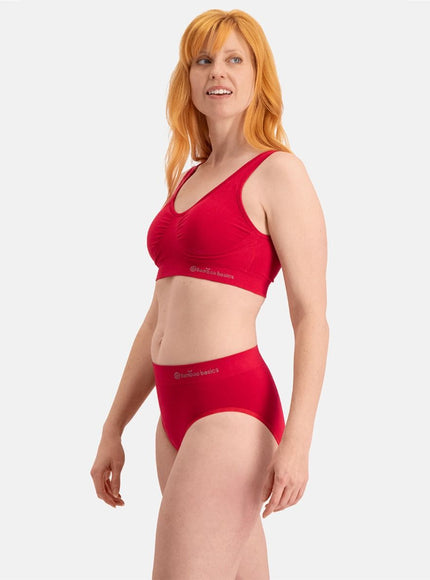Bamboo basics dames seamless Full Brief 3 pack Belle