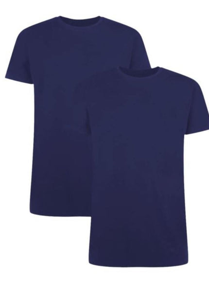 Bamboo basics Men 2 pack T-shirt Ronde-hals Ruben