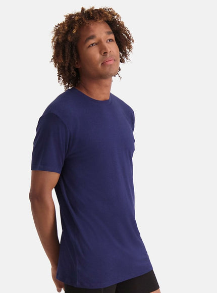 Bamboo basics Men 2 pack T-shirt Ronde-hals Ruben