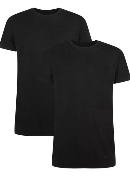 Bamboo basics Men 2 pack T-shirt Ronde-hals Ruben