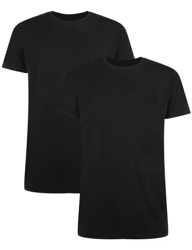 Bamboo basics Men 2 pack T-shirt Ronde-hals Ruben