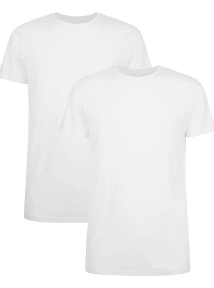 Bamboo basics Men 2 pack T-shirt Ronde-hals Ruben