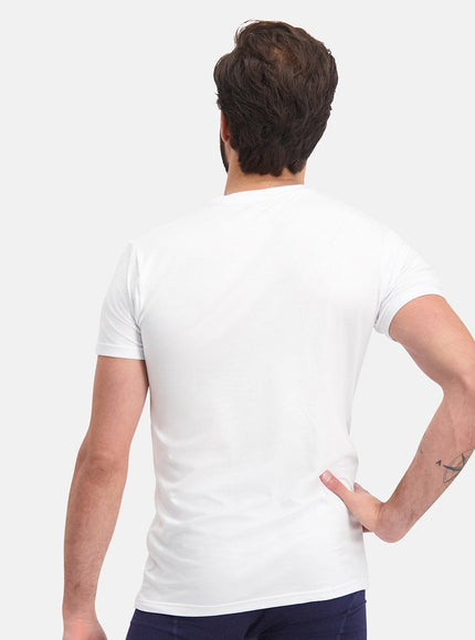 Bamboo basics Men 2 pack T-shirt Ronde-hals Ruben