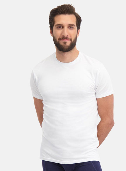 Bamboo basics Men 2 pack T-shirt Ronde-hals Ruben