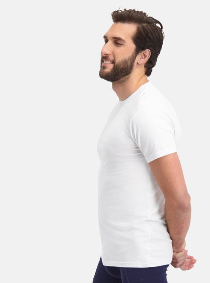 Bamboo basics Men 2 pack T-shirt Ronde-hals Ruben