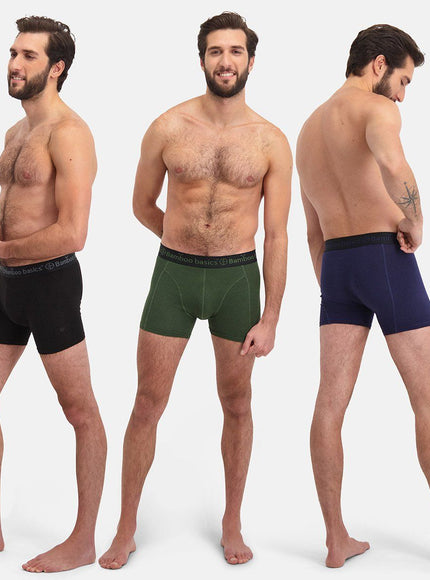 Bamboo basics Men 3 pack Shorts Rico