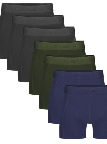 Bamboo basics Men 7 pack Shorts RICO-7P 003 ton sur ton