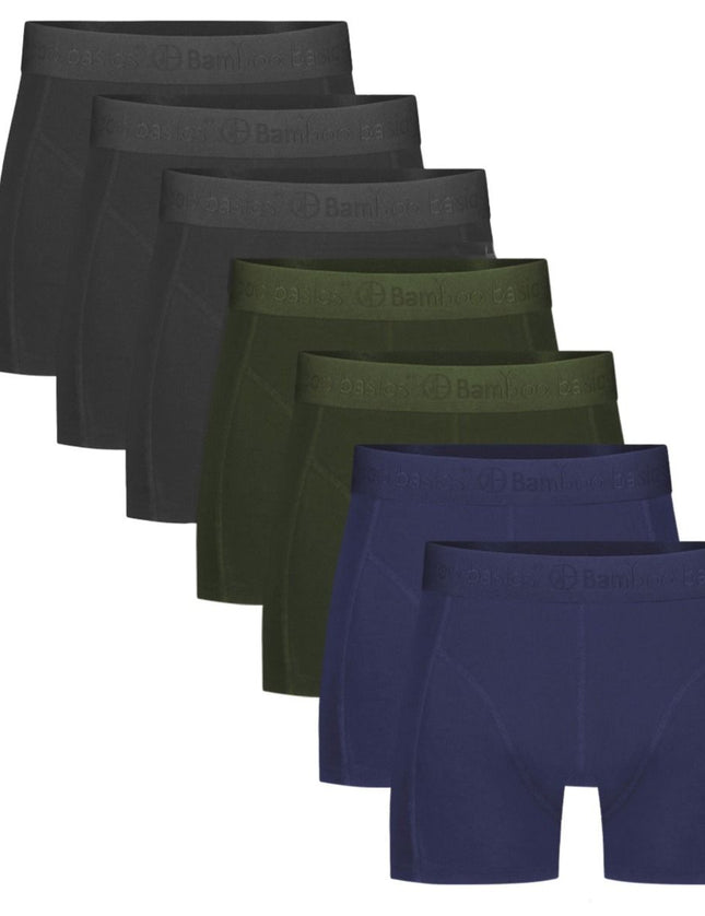 Bamboo basics Men 7 pack Shorts RICO-7P 003 ton sur ton