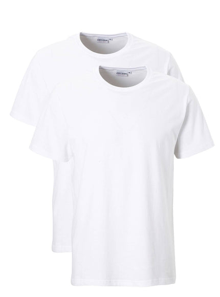 Ceceba 2 pack American T-shirt Ronde Hals 1573