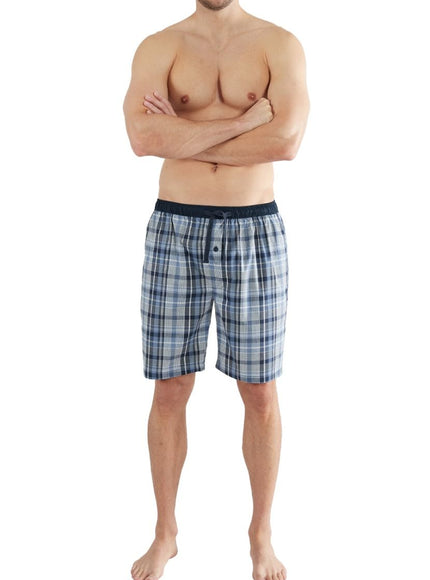 Ceceba Heren Pyjama Bermuda 31235 624 Blau