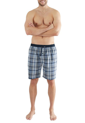 Ceceba Heren Pyjama Bermuda 31235 624 Blau