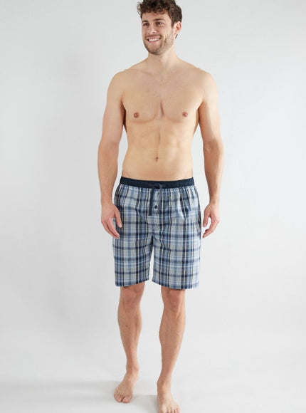 Ceceba Heren Pyjama Bermuda 31235 624 Blau