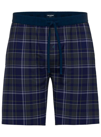 Ceceba Heren Pyjama Bermuda 31235 634 blau