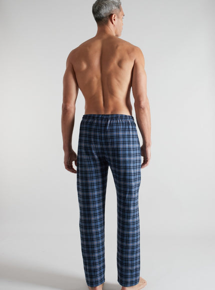 Ceceba Heren Pyjama Broek Flanell 31336 684 blau