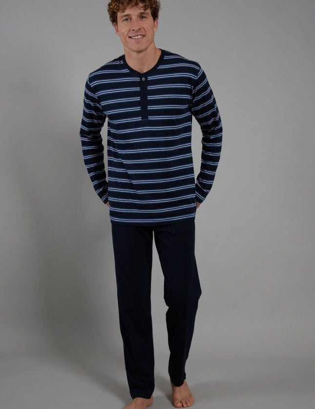 Ceceba pyjama 31231 622 Blau-Mittel-Ringel