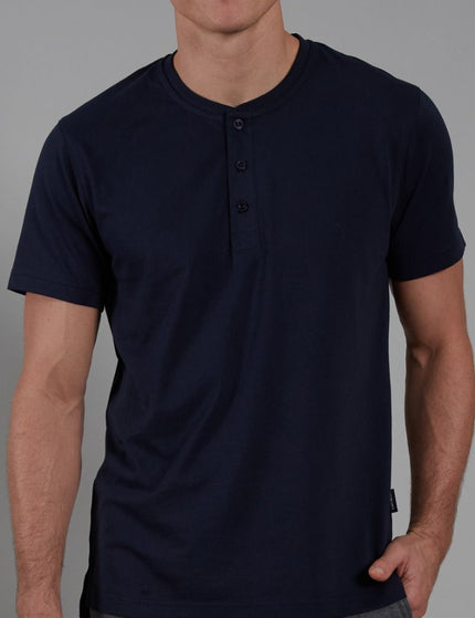 Ceceba T-shirt ronde hals knooplijst  31234 625 Blau