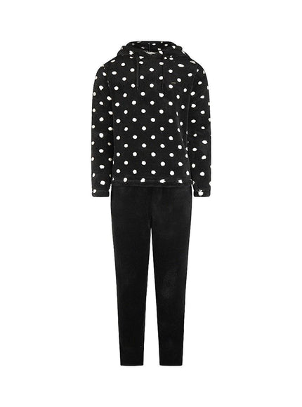 Charlie Choe Comfy Lounge set O57186-38 black Black