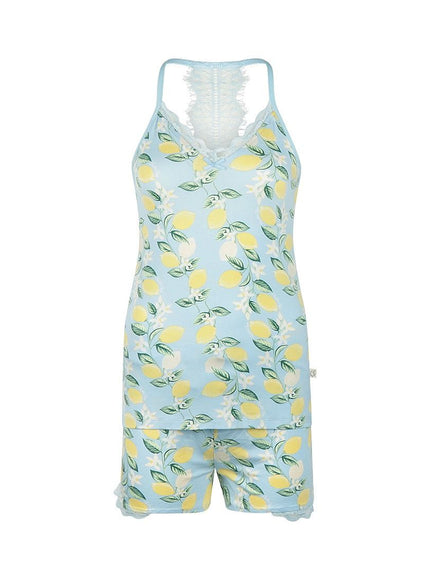 Charlie Choe Shortama N59119-38 Light Blue Light Blue – voorkant