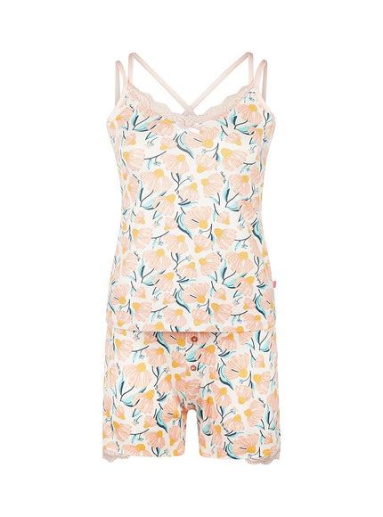Charlie Choe Shortama N59129-38 l.Peach Light Peach – voorkant