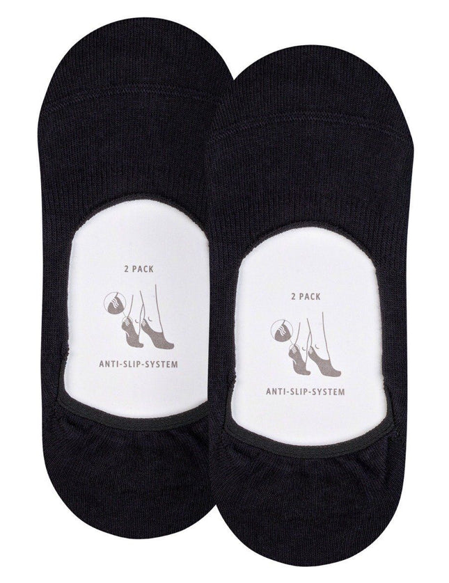 Esprit Cotton 2-Pack Dames Kousenvoetjes 18588