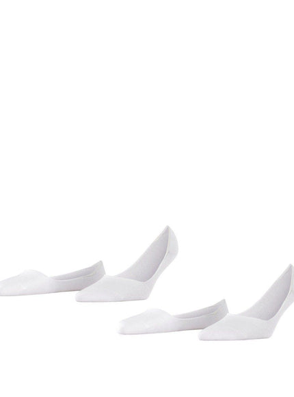 Esprit Cotton 2-Pack Dames Kousenvoetjes 18588 – Wit, zijkant