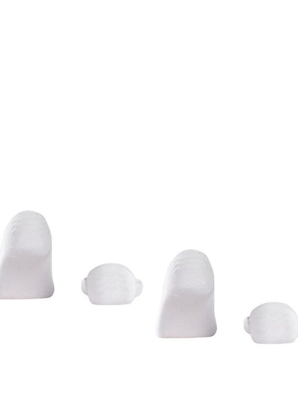 Esprit Cotton 2-Pack Dames Kousenvoetjes 18588 – Wit, achterkant