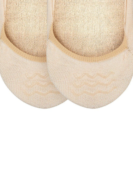 Esprit Cotton 2-Pack Dames Kousenvoetjes 18588 – Cream, detail