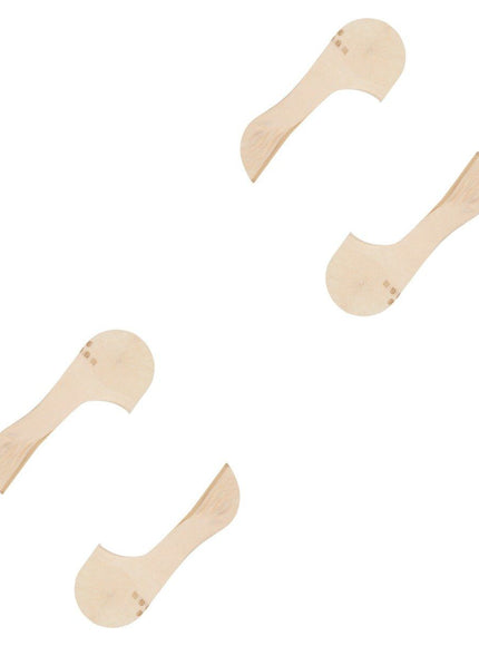 Esprit Cotton 2-Pack Dames Kousenvoetjes 18588 – Cream, voorkant