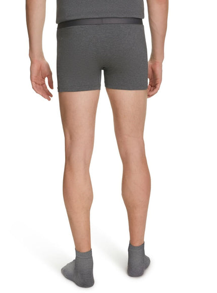 FALKE 2-Pack Heren Boxer Daily Comfort 68100 – dark grey -heather, op model