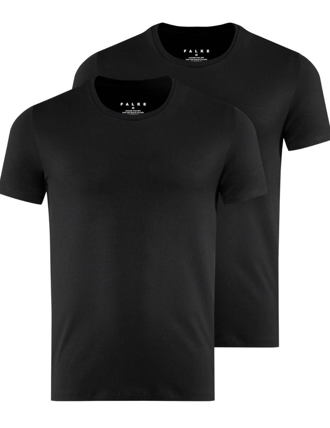 FALKE 2-Pack Heren T-Shirt Daily Comfort 68108