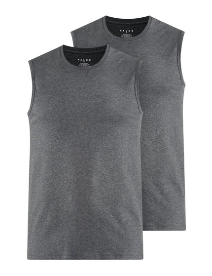 FALKE 2-Pack Heren Top Daily Comfort 68105 – dark grey -heather