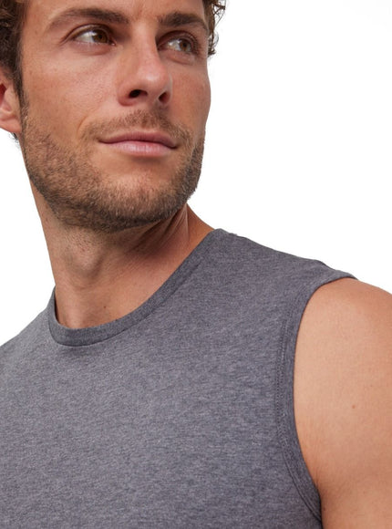 FALKE 2-Pack Heren Top Daily Comfort 68105 – dark grey -heather, detail