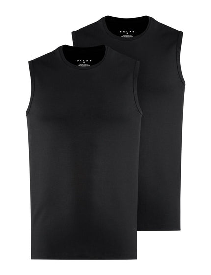 FALKE 2-Pack Heren Top Daily Comfort 68105 – Zwart