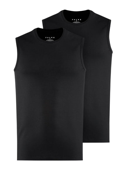 FALKE 2-Pack Heren Top Daily Comfort 68105 – Zwart