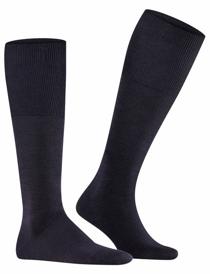 FALKE Airport Heren Kniekousen (15435) – Dark Navy
