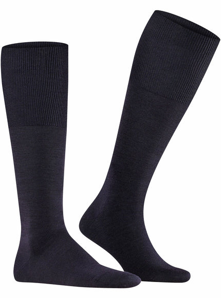 FALKE Airport Heren Kniekousen (15435) – Dark Navy