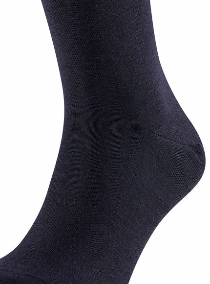 FALKE Airport Heren Kniekousen (15435) – Dark Navy, detail
