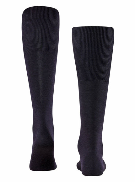 FALKE Airport Heren Kniekousen (15435) – Zwart, achterkant