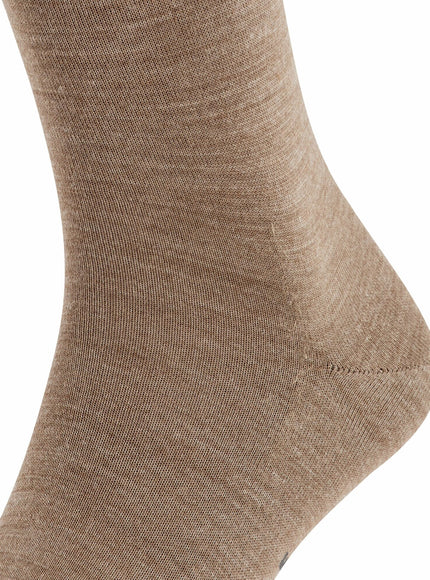 FALKE Airport Heren Kniekousen (15435) – Beige, detail