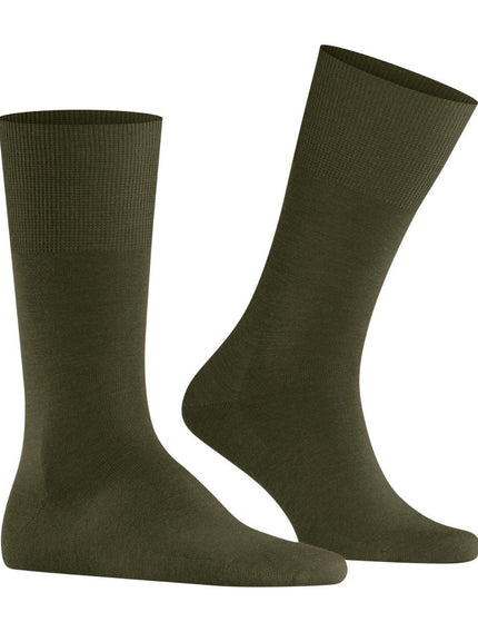 FALKE Airport Heren Sokken 14435 – artichoke