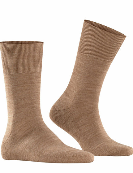 FALKE Airport Plus Heren Sokken (14403) – Nutmeg mel.