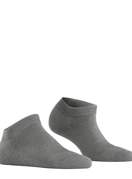 FALKE ClimaWool Dames Sneakersokken 46483 – light greymel.
